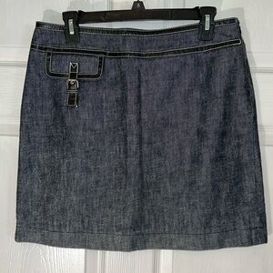 Like new Michael Kors size 8 denim skirt